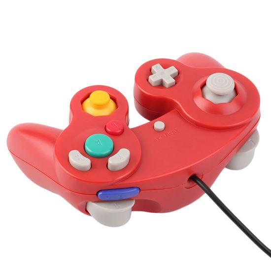 red gamecube controller