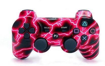 Picture of PS3 Controller Red Lightning